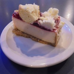 Andover Lanes - Raspberry donut cheesecake.