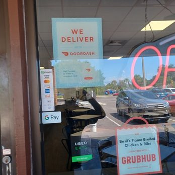 Basil's Flame Broiled Chicken & Ribs - Delivery from Uber Eats. stay away from those other ones...they stink... - New American Near Me - Bradenton, Florida