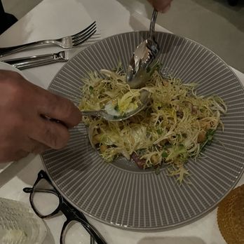 Fieldings Steak - A frisse salad - Steakhouses Near Me - Houston, Texas Fieldings Steak - A frisse salad - Steakhouses Near Me - Houston, Texas