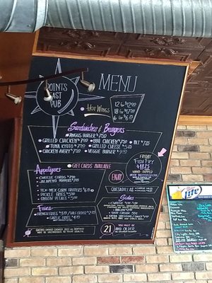 Menu photo 3 Points East Pub Milwaukee, WI Menu photo 3 Points East Pub Milwaukee, WI