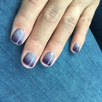 Lilacque Nail & Beauty Bar - Lina did this fell Ombre color for me love it an got many compliments. - Nail Salons Near Me - Oxnard, California