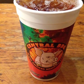 Central BBQ - At least I got a souvenir cup out of it too! :) - Barbeque Near Me - Memphis, Tennessee