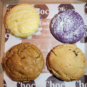 Choc Cookies - Lemon, ube, pumpkin spice, chocolate chip - Bakeries Near Me - Santa Clara, California