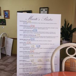 Marti's Bistro - She makes the best salmon as the special some Fridays.