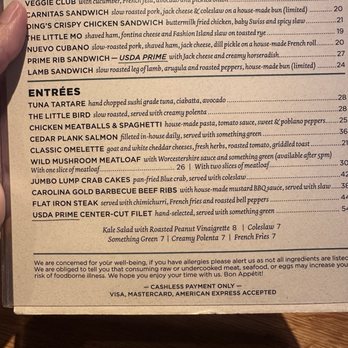 R+D Kitchen - Menu as of 4/25 - New American Near Me - Yountville, California R+D Kitchen - Menu as of 4/25 - New American Near Me - Yountville, California