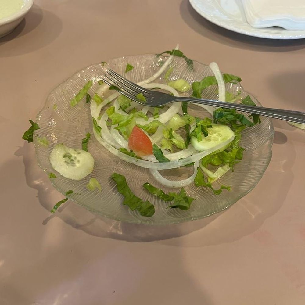 The 6inch salad plate of Appetizer smh... The 6inch salad plate of Appetizer smh...