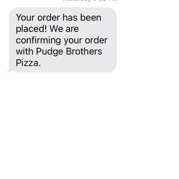 Pudge Bros Pizza - Using Postmates to order at 6:52 pm - Pizza Near Me - Seattle, Washington