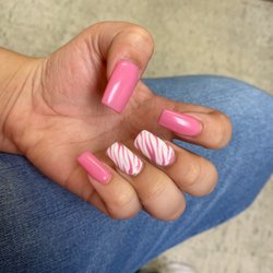 Miami Nails & Spa - Acrylic nails done by Lauren
