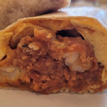 MeeMa’s - Profile of Soyrizo & Beans Burrito. Crispy tots - Breakfast & Brunch Near Me - Long Beach, California MeeMa’s - Profile of Soyrizo & Beans Burrito. Crispy tots - Breakfast & Brunch Near Me - Long Beach, California