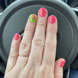 Fun summer mani