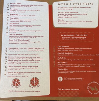 Menu photo 1 Reginelli's Pizzeria New Orleans, LA Menu photo 1 Reginelli's Pizzeria New Orleans, LA