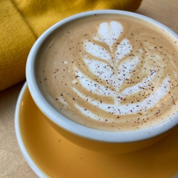 Push X Pull - a cup of cappuccino on a saucer - Coffee Roasteries Near Me - Portland, Oregon Push X Pull - a cup of cappuccino on a saucer - Coffee Roasteries Near Me - Portland, Oregon