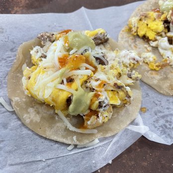 Tacos Cantu - Breakfast tacos sausage w/chz - Mexican Near Me - Duncanville, Texas Tacos Cantu - Breakfast tacos sausage w/chz - Mexican Near Me - Duncanville, Texas