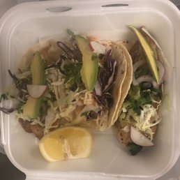 First Street Blackened Red Snapper Fish Tacos