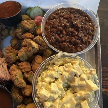 Copper State Barbecue - potato salad beans okra - Barbeque Near Me - Scottsdale, Arizona Copper State Barbecue - potato salad beans okra - Barbeque Near Me - Scottsdale, Arizona