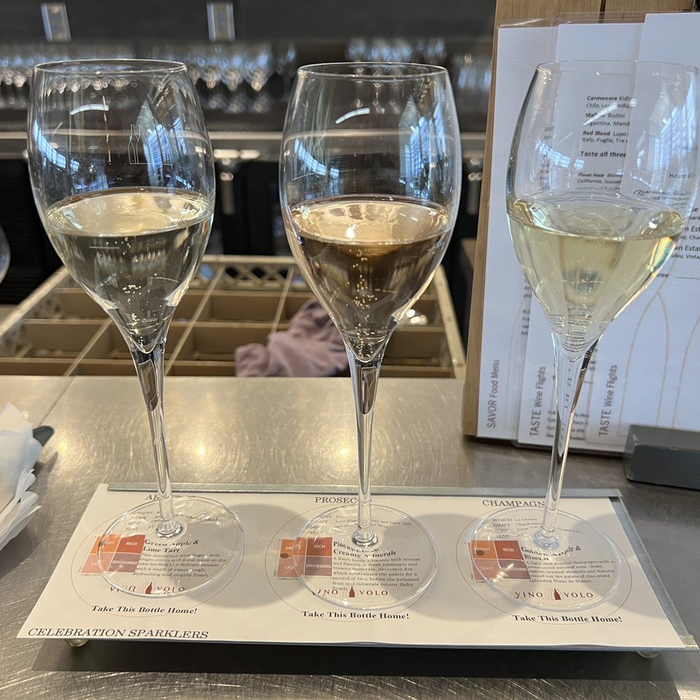 Vino Volo - Celebration Sparkler Tasting - Wine Bars Near Me - Saint Paul, Minnesota