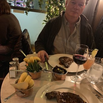 Marco Pierre White - Ribeye dinner with mushrooms and green beans - Steakhouses Near Me - Dublin, D