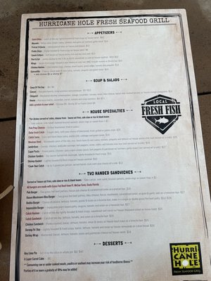 Menu photo 4 Hurricane Hole Marina Key West, FL Menu photo 4 Hurricane Hole Marina Key West, FL