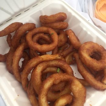 Nathan's Famous - Batter-Dipped Onion Rings - Hot Dogs Near Me - Brooklyn, New York