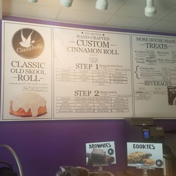 Cinnaholic - Menu - Desserts Near Me - Atlanta, Georgia Cinnaholic - Menu - Desserts Near Me - Atlanta, Georgia
