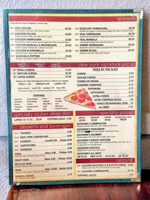 Menu photo 3 Giovanni's Pizzeria Sunnyvale, CA Menu photo 3 Giovanni's Pizzeria Sunnyvale, CA