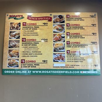 Rosati's Pizza - Pizza Near Me - Deerfield, Illinois