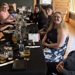 Our UNC graduate and our table. Our UNC graduate and our table.