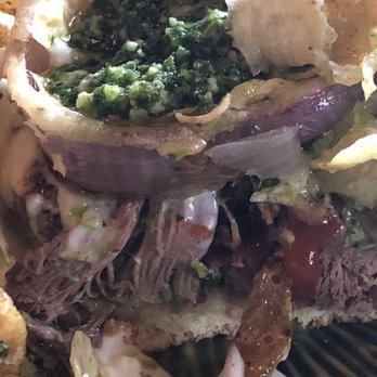 Craft Urban - Short Rib Burger Zoom in! - New American Near Me - Geneva, Illinois