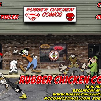Rubber Chicken Comics - Comic Books Near Me - Bellingham, Massachusetts Rubber Chicken Comics - Comic Books Near Me - Bellingham, Massachusetts