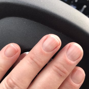 Polished - Bad file shape job. - Nail Technicians Near Me - North Reading, Massachusetts Polished - Bad file shape job. - Nail Technicians Near Me - North Reading, Massachusetts