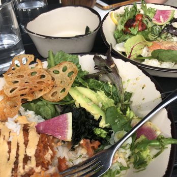 Momonoki - Salmon Tataki Bowl Spicy Tuna Tartare Bowl - Cafes Near Me - Atlanta, Georgia
