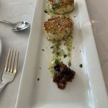 La Cote Bleue - Crab Cakes - Modern European Near Me - Pacific Grove, California La Cote Bleue - Crab Cakes - Modern European Near Me - Pacific Grove, California