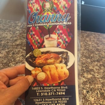 Channy Pan y Comida Guatemalteca - Latin American Near Me - Hawthorne, California