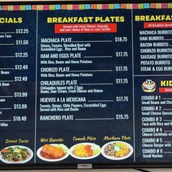 Dos Hermanas Mexican Food Restaurant - Menu 9/4/26