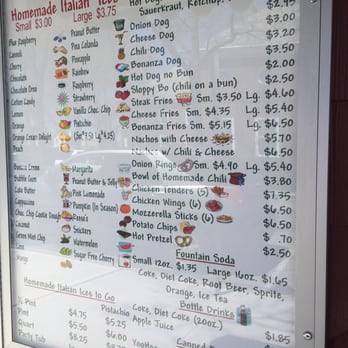 Bonanza's - Spring 2015 menu - Ice Cream & Frozen Yogurt Near Me - Oyster Bay, New York Bonanza's - Spring 2015 menu - Ice Cream & Frozen Yogurt Near Me - Oyster Bay, New York