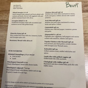 Bevri - Georgian Near Me - Los Altos, California