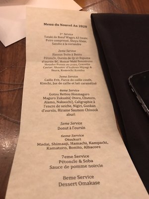 Menu photo 5 Park Restaurant Westmount, QC
