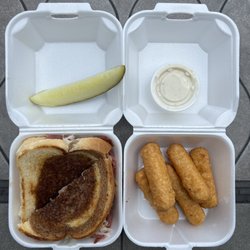Michael's Family Restaurant - Reuben (5 stars) and cheese sticks (2.5 stars)