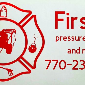 First In Pressure Washing And More - a fire truck - Pressure Washers Near Me First In Pressure Washing And More - a fire truck - Pressure Washers Near Me