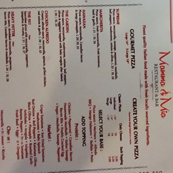 Mamma Mia - Menu - Italian Near Me - Riverside, California Mamma Mia - Menu - Italian Near Me - Riverside, California