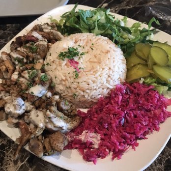 Five Boroughs Restaurant - Chicken Shawarma Platter - Pizza Near Me - Portsmouth, Virginia