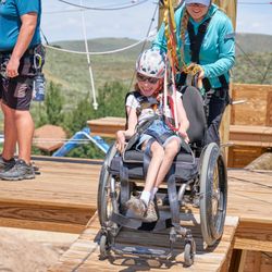 National Ability Center - NAC's Challenge Course is Accessible and Inclusive.