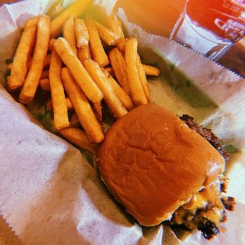 Bareburger - Astoria - Double smash burger and fries - Burgers Near Me - Astoria, New York