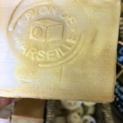 Au Savon De Provence - Stamped for authenticity 'savon de marseille.'