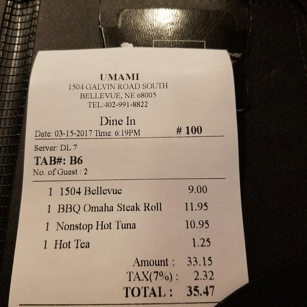 Umami - Very reasonable. - Japanese Near Me - Bellevue, Nebraska Umami - Very reasonable. - Japanese Near Me - Bellevue, Nebraska
