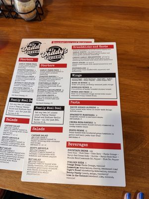 Menu photo 1 Fat Daddy’s Pizzeria Provo, UT