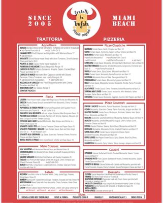 Menu photo 4 Fratelli La Bufala Miami Beach, FL Menu photo 4 Fratelli La Bufala Miami Beach, FL