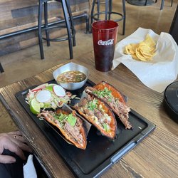 Comal Bar and Grill - Medford - Birria tacos