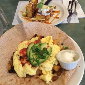 Turning Point - Huevos rancheros (scrambled) and delicious cornbread French toast - Breakfast & Brunch Near Me - Hoboken, New Jersey Turning Point - Huevos rancheros (scrambled) and delicious cornbread French toast - Breakfast & Brunch Near Me - Hoboken, New Jersey