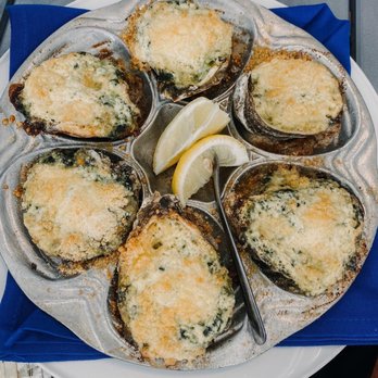 Marina Jack Yacht Basin - Baked oyster Rockefeller - Marinas Near Me - Sarasota, Florida Marina Jack Yacht Basin - Baked oyster Rockefeller - Marinas Near Me - Sarasota, Florida